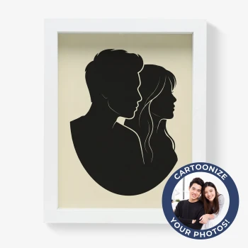 Personalized Silhouettes Wall Art