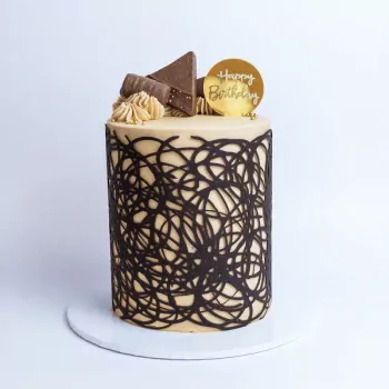 Signature Mocha Cake Tower