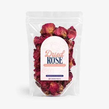 Dried Pink Rose Petals 30g