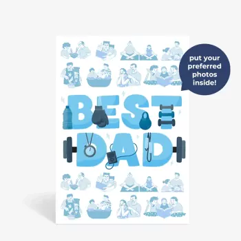 Personalized Dad Greeting Card
