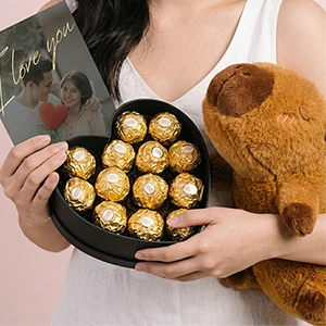 Capybara Plush & Chocolate Gift Set