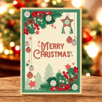 Season's Greetings Christmas Card