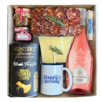 Charcuterie and Cheers Birthday Box