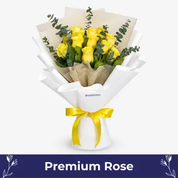 Elegance (12 Premium Roses)