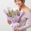 Purple Poise Tulips (5 Stems)