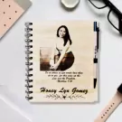 Bamboo Bliss: Personalized Eco-Notes & Craft Pen Combo - With Photo