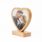 Personalized Wooden Heart - Standard