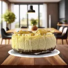 Zesty Lemon Curd Cheesecake - 5 inches