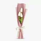 White Tulip Bouquet (3 Stems) - Standard
