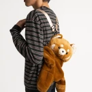 Raccoon Plush Bag - Standard