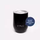 Personalized Egg Mug Tumbler - Black
