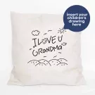 Grandparent’s Heartfelt Haven Pillow - Standard