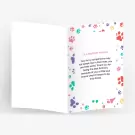 Personalized Furmom's Greeting Card - Standard Message