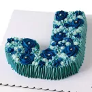 Stylish Buttercream Cake - Shades of Blue (8 inch)