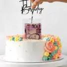 Petals Galore Cake - Money Pulling Cake (Vanilla)