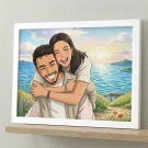 Custom Anime Style Inspired Photo Frame - Standard