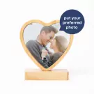 Personalized Wooden Heart - Standard