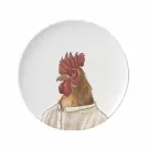 Animal Printed Porcelain Plate Set - Standard