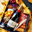 Large Graze Box with Moet - Standard