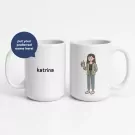 Personalized Illustration Mug - Ceramic