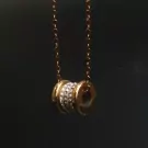 Dione Barrel Necklace - Gold