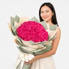 Blush Symphony (100 Pink Roses) 3