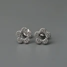 Nica Daisy Earrings - Nica Silver
