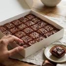77% Auro and Cacao Nib Brownies - Standard