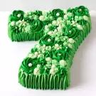 Memorable Buttercream Monogram - Green (8 inch)