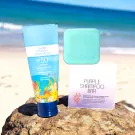 Eco Travel - Purple Shampoo Kit - Aquamarine Shampoo Dish
