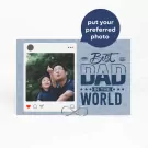 World's Best Dad Frame - default