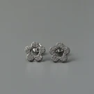 Nica Daisy Earrings - Nica Silver