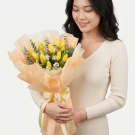 Sunset Ray Tulips (10 Stems)