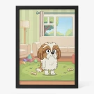 Cartoonized Pet Photo Frame - Standard
