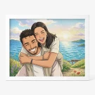 Custom Anime Style Inspired Photo Frame - Standard