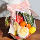 Fruitful Greetings Basket - Happy Birthday