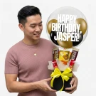Personalized Snack Balloon Box