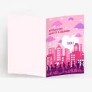 Romantic Greeting Card (In a World of Billions) - Standard