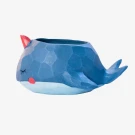 Whale Succulent Pot - Blue