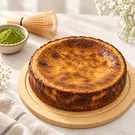 Matcha Basque Cheesecake 2