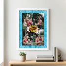 Comic Strip Dad Personalized Poster - Standard