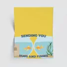 O-FISH-ally Missing You Giant Card - default
