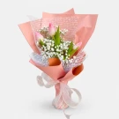 Blushing Charm Tulips (3 Stems)