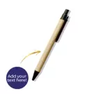 Bamboo Bliss: Personalized Eco-Notes & Craft Pen Combo - With Photo