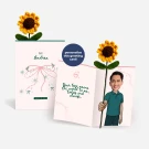 A Flower For You Greeting Card - Standard