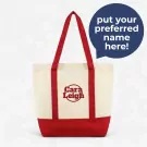 Personalized Grocery Bag - Red