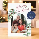 Personalized Christmas Greeting Card - Standard Message