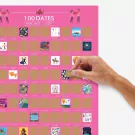 Date Ideas Scratch Off Poster - default