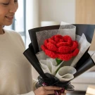 Giant Crochet Rose - Standard