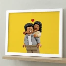 Custom Brick Style Photo Frame - Standard